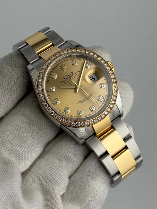 Rolex 36mm Steel and Yellow Gold 126283rbr-0004 5