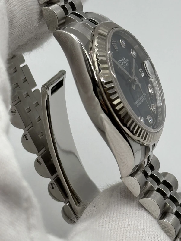 Rolex Steel and White Gold 31 мм 178274-0048 5