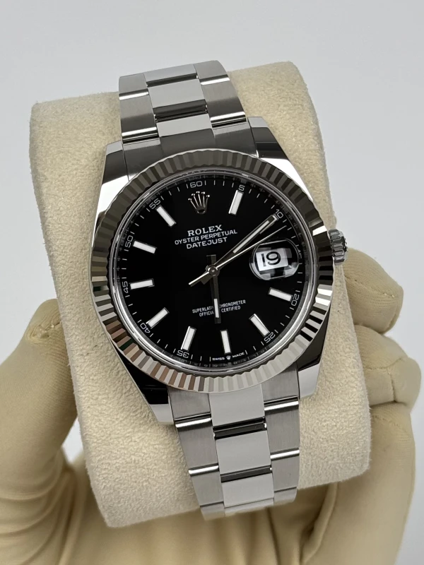 Rolex 41 mm, steel and white gold 126334-0017 3