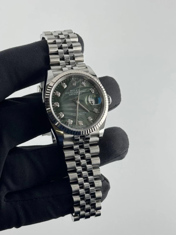 Rolex Datejust 36mm Steel and White Gold 126234-0055 8