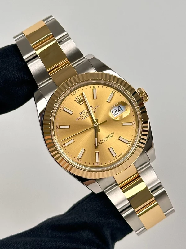 Rolex 41mm Steel and Yellow Gold 126333-0009 2