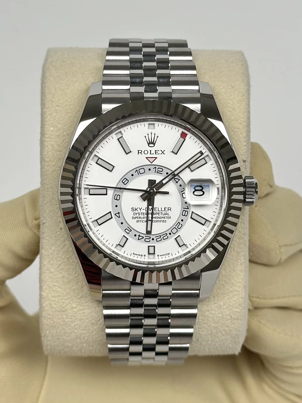 Rolex 42mm Steel and White Gold 336934-0004 2