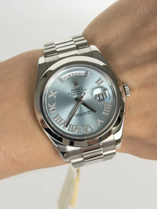 Rolex II 41MM PLATINUM 218206-0052 5