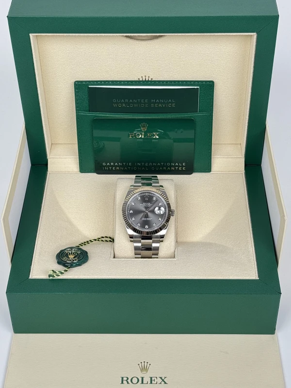 Rolex 41mm Steel and White Gold 126334-0005 5