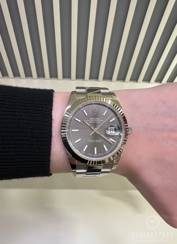 Rolex 41mm Steel and White Gold 126334-0013 2