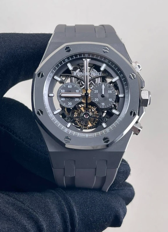 Audemars Piguet Tourbillon Chronograph Skeleton 26347TI.GG.D004CA.01 5