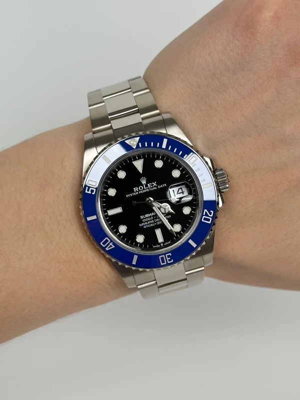 Rolex Date 41 mm White Gold 126619lb-0003 8
