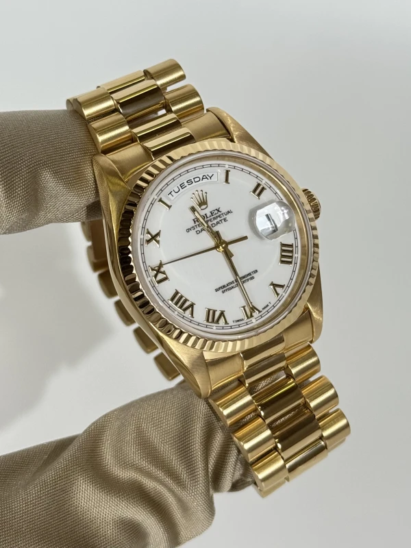 Rolex 36mm Yellow Gold 18238-83208 2