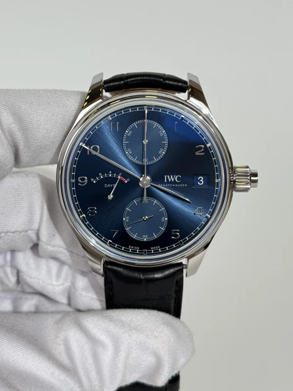 IWC PORTUGIESER HAND-WOUND MONOPUSHER EDITION “LAUREUS SPORT FOR GOOD” IW515301 2