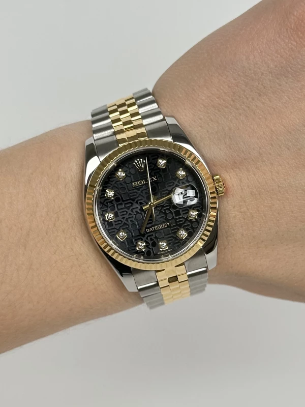 Rolex 36mm Steel and Yellow Gold 116233-0208 8