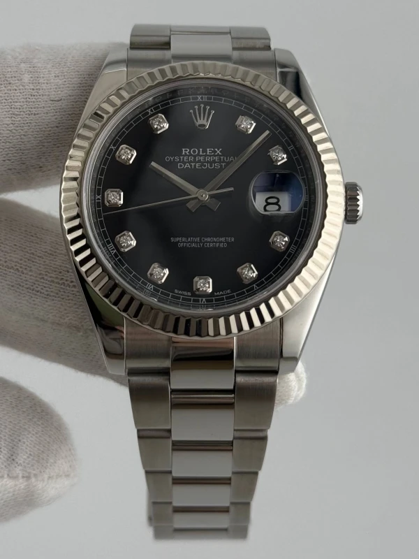 Rolex 41mm Steel and White Gold 126334-0011 2