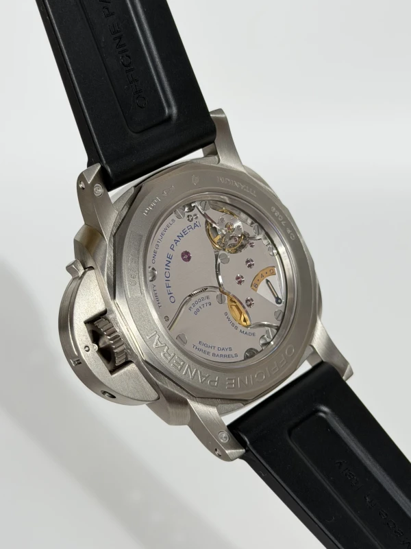 Panerai Luminor 1950 Equation of Time 8 Days GMT Titanio 47 mm  PAM 00656 7