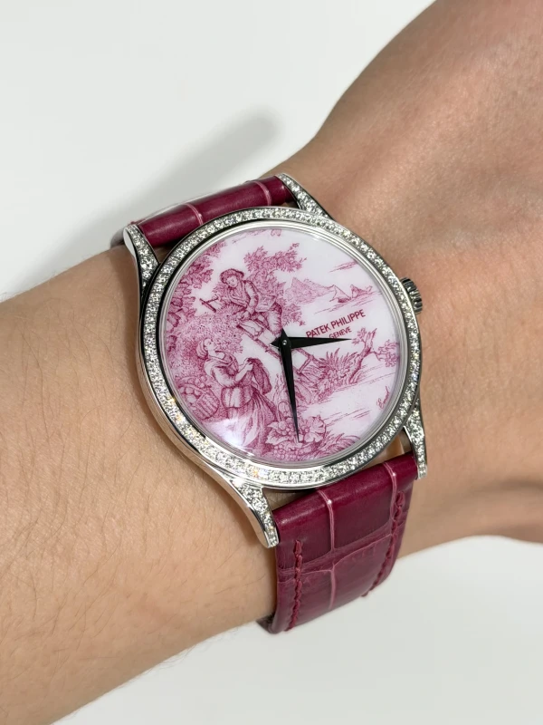 Patek Philippe Toile De Jouy 5077/100G-076 7