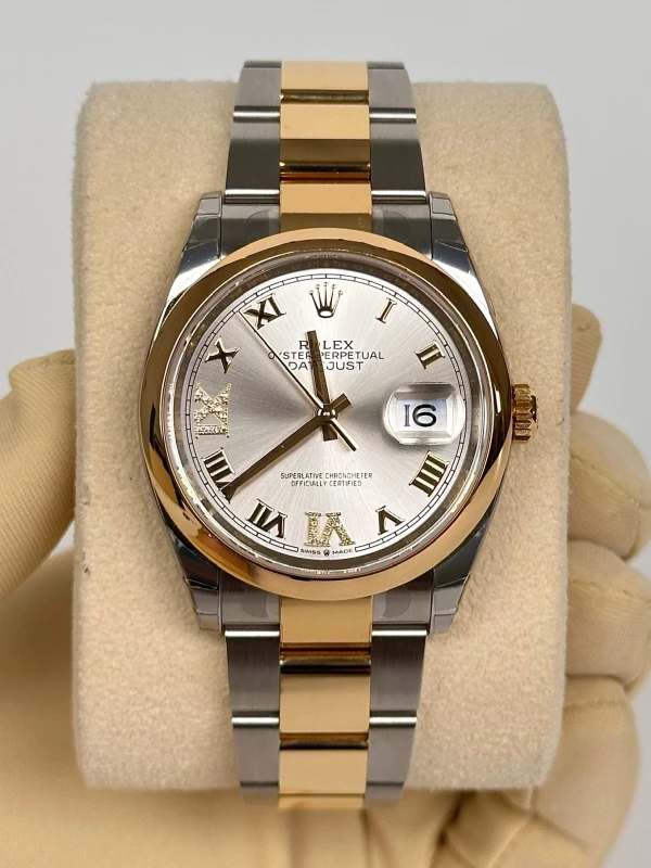 Rolex 36mm Steel and Yellow Gold 126203-0032 2