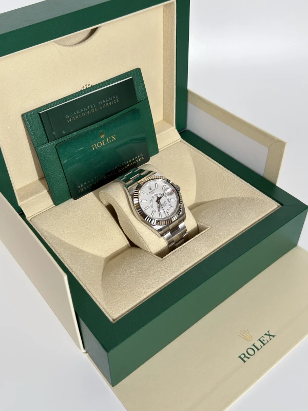 Rolex 42mm Steel and White Gold 336934-0003 5