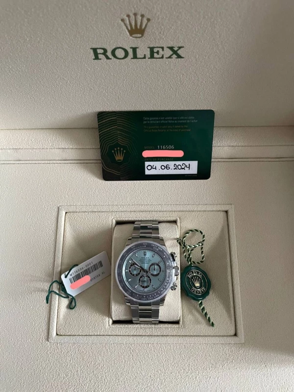 Rolex Cosmograph 40mm Platinum  116506-0001 2