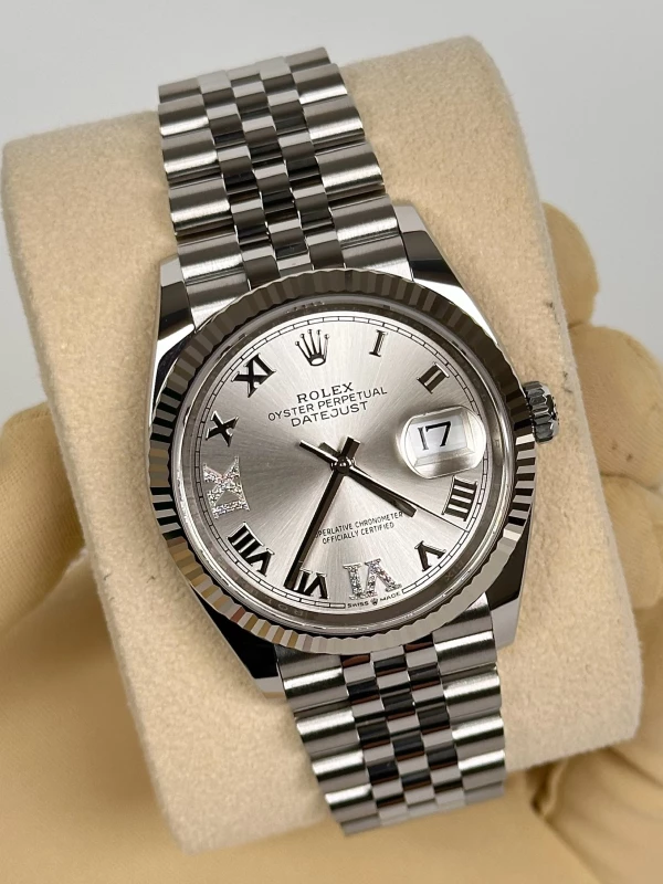 Rolex 36mm Steel and White Gold 126234-0029 3
