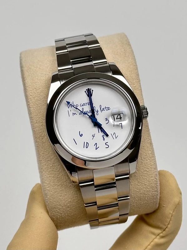 Rolex Perpetual 41 MM STEEL Who Cares  126300 Who Cares 3