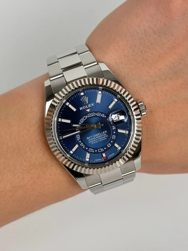 Rolex 42mm Steel and White Gold  326934-0003 7
