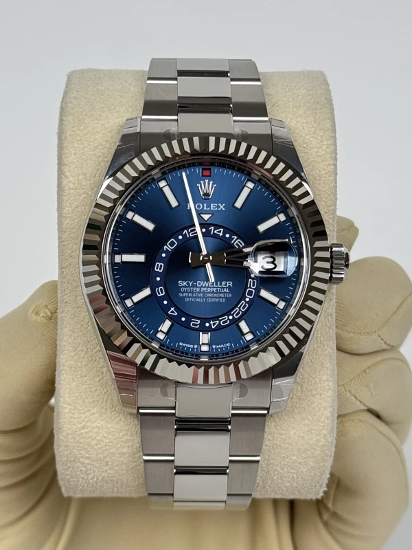 Rolex 42mm Steel and White Gold 336934-0005 2