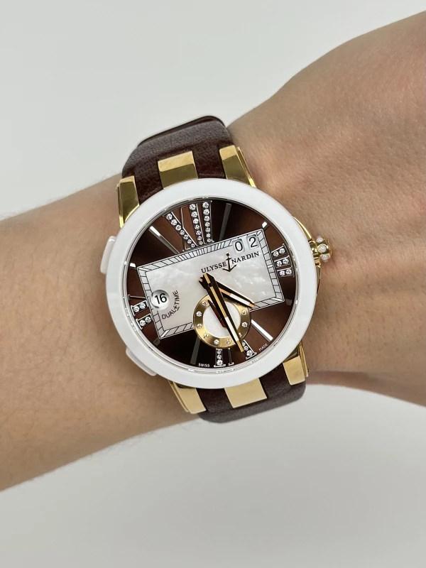 Ulysse Nardin Executive Dual Time Lady 246-10/30-05 9