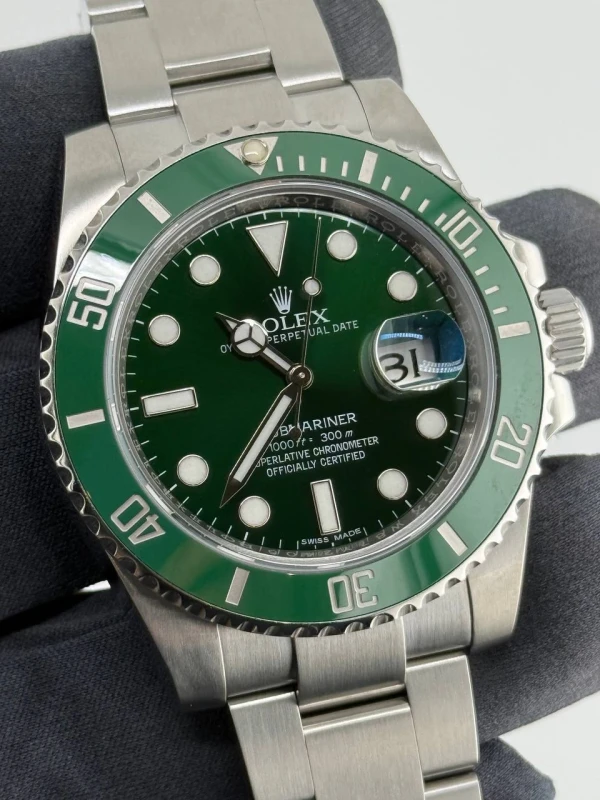 Rolex Date 40mm Steel Ceramic 116610lv-0002 4