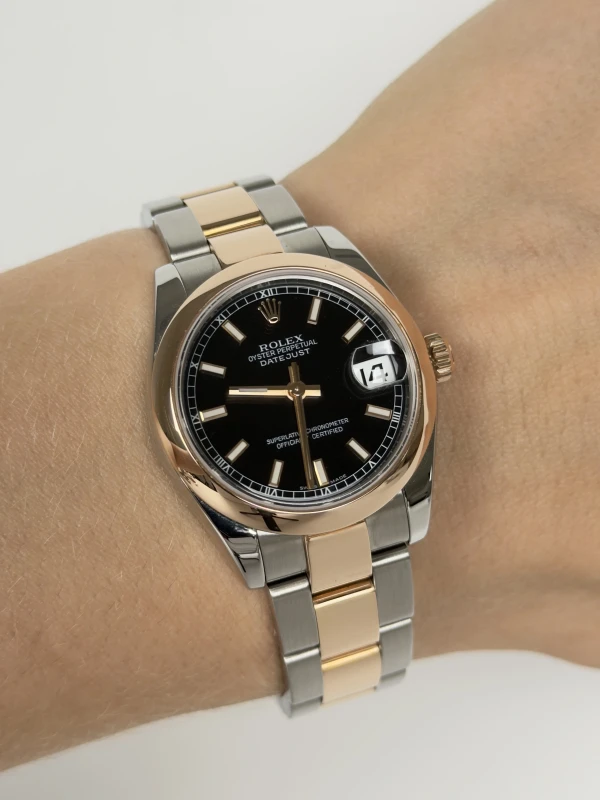 Rolex 31 mm steel and Everose gold 178241-0061 4