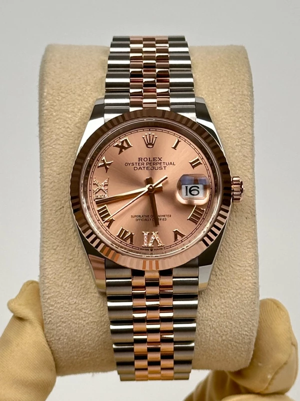 Rolex 36mm Steel and Everose Gold 126231-0027 2