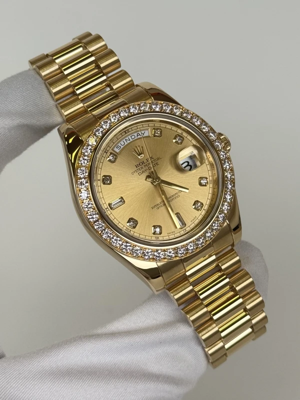 Rolex II 41mm Yellow Gold 218348 chdp 2