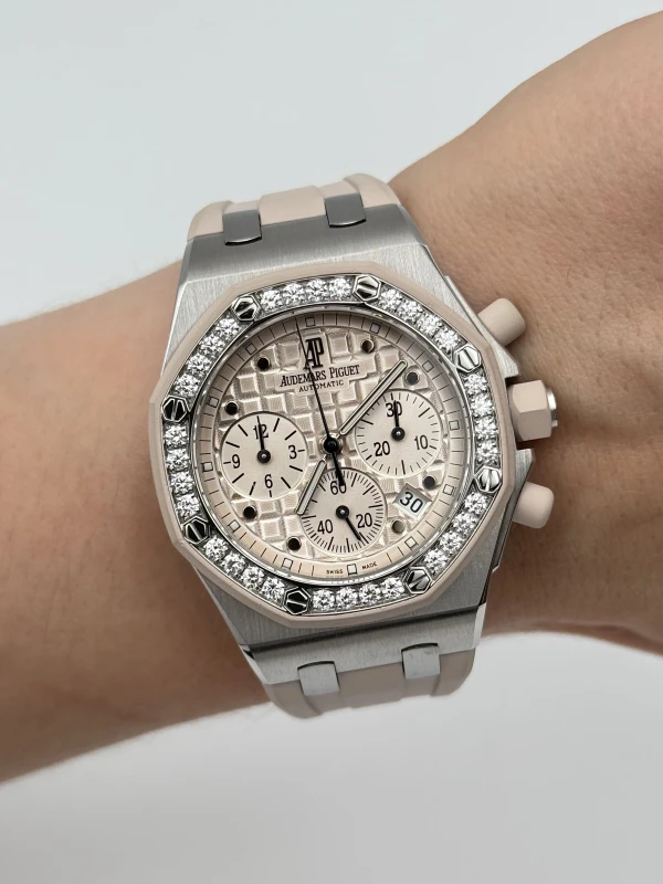 Audemars Piguet Chronograph 37mm Ladies Watch 26048SK.ZZ.D082CA.01 9
