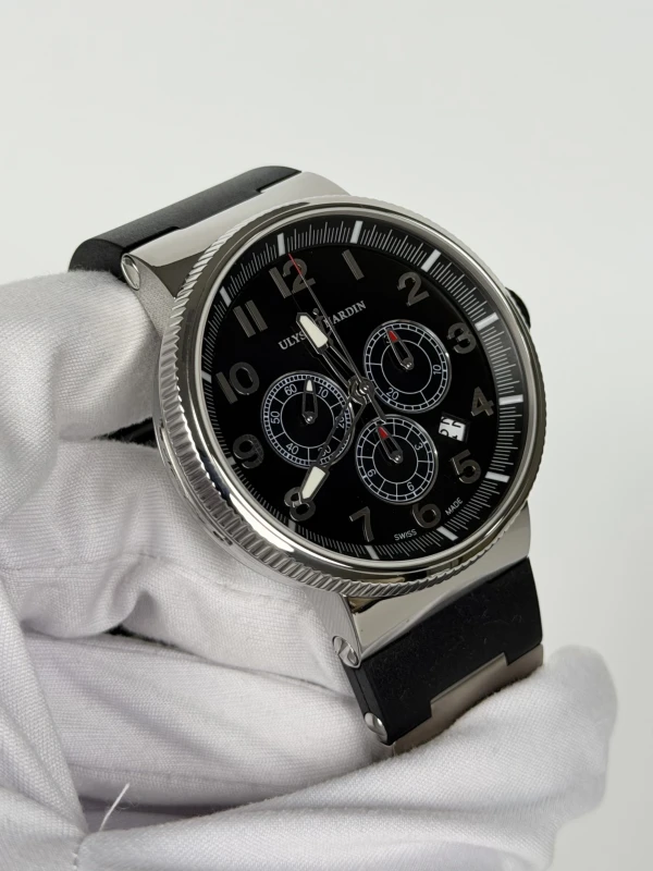Ulysse Nardin Chronograph Manufacture 43mm 1503-150-3/62 3