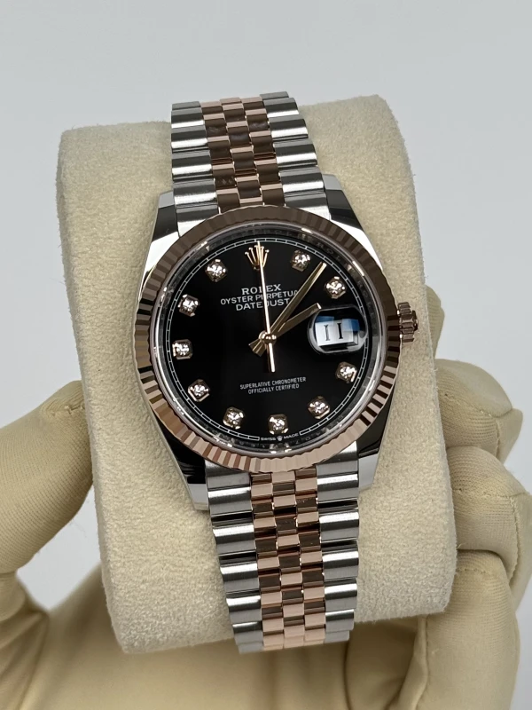 Rolex 36mm Steel and Everose Gold 126231-0019 3