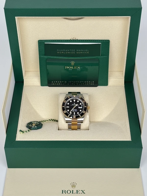 Rolex Date 41 mm Steel and Yellow Gold 126613ln-0002 5