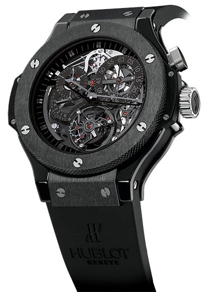 Hublot Tourbillon All Black 44mm  308.ci.134.rx изображение - 1