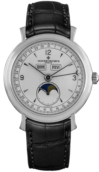 Vacheron Constantin PLATINUM TRIPLE CALENDAR MOONPHASE 37150/000P-4 изображение - 1