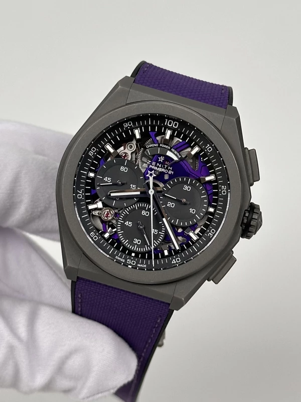 Zenith EL PRIMERO 21 ULTRAVIOLET 97.9001.9004/80.R922 4