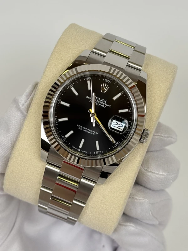 Rolex 41 mm, steel and white gold 126334-0017 3