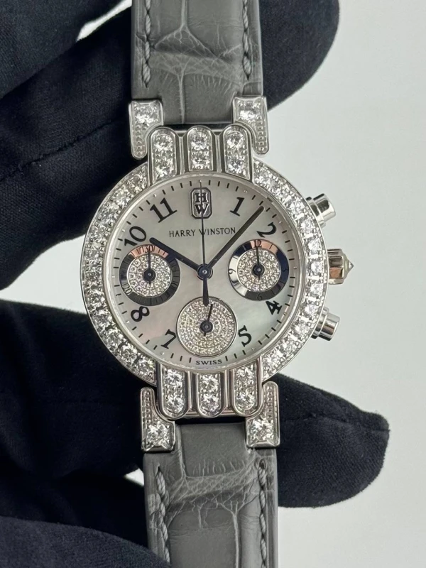 Harry Winston 200UCQ32W full diamond 9