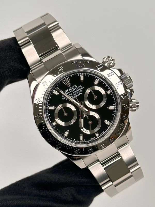 Rolex Cosmograph 40mm Steel 116520-Black 2