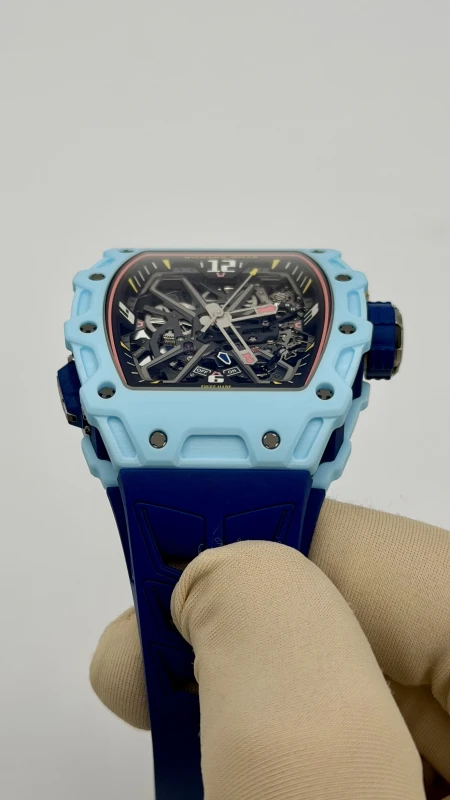 Richard Mille RM35-03 Pastel Blue Quartz TPT RM35-03 Pastel Blue Quartz TPT 6