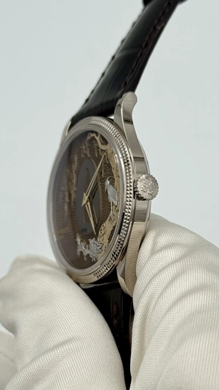 Patek Philippe Tsuba – Bird and Branches 5177G-029 6