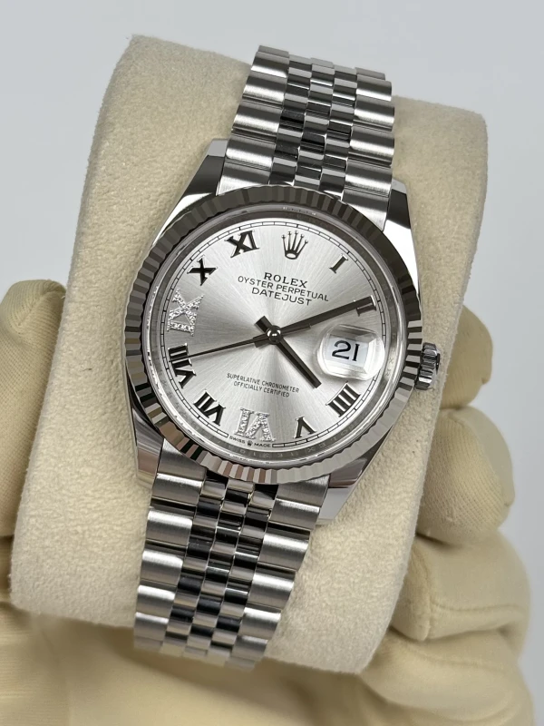 Rolex 36mm Steel and White Gold 126234-0029 4