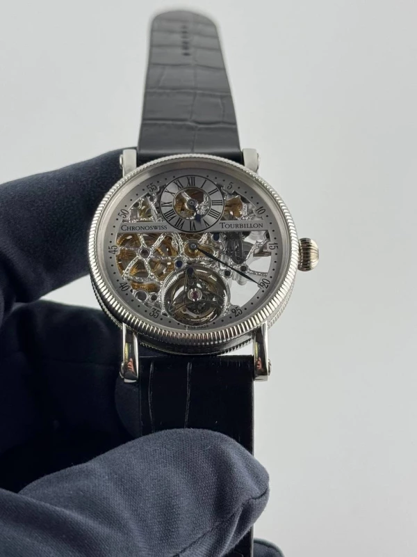 Chronoswiss Regulateur a Tourbillon Squelette CH3121 S 3