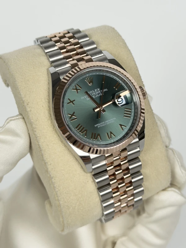 Rolex 36mm Steel and Everose Gold 126231-0051 2