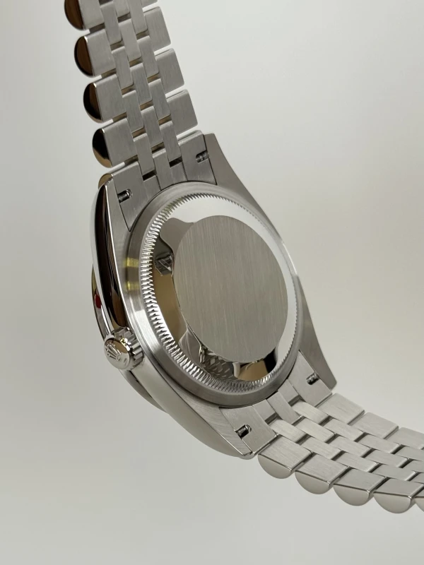 Rolex 36 mm, steel, white gold and diamonds 126200FIX 7