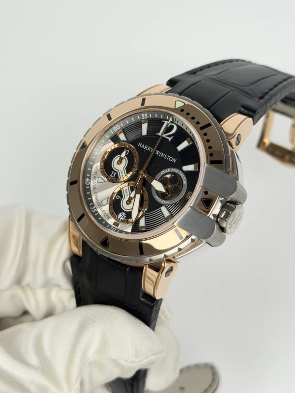 Harry Winston Sport Chronograph and Diver Ocean Diver OCEACH44RZ005 4