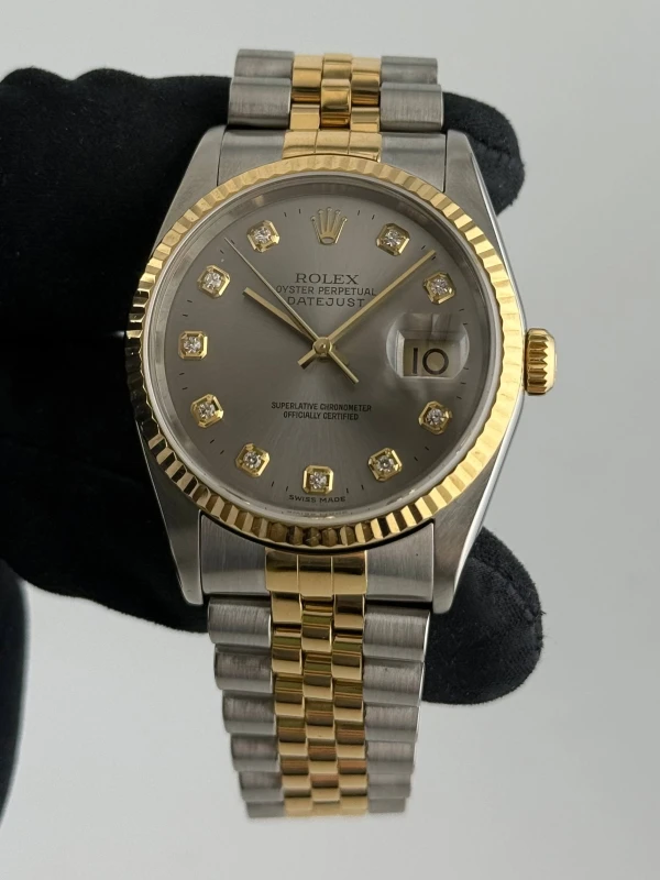 Rolex  36mm Steel and Yellow Gold 16233 2