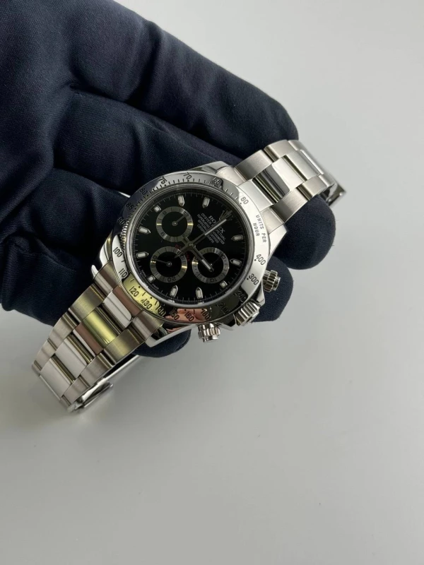 Rolex Cosmograph 40mm Steel 116520-Black 6