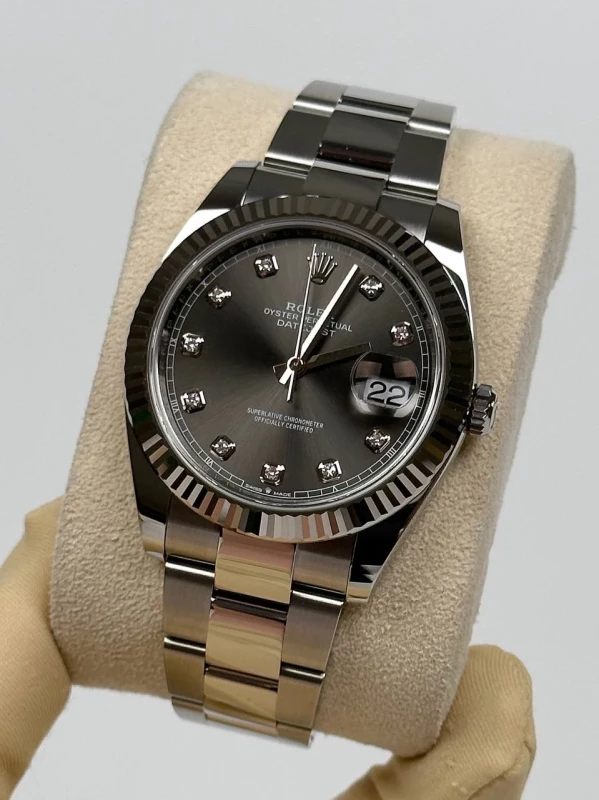 Rolex 41mm Steel and White Gold 126334-0005 4