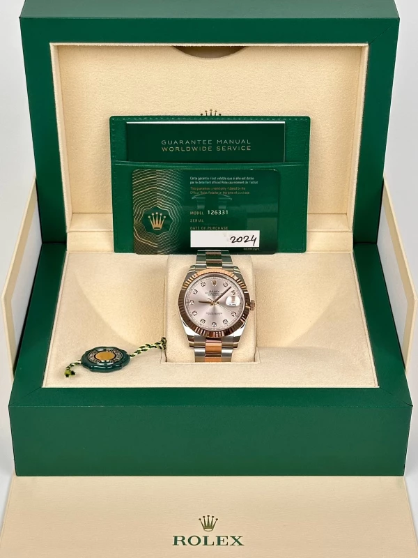 Rolex 41mm Steel and Everose Gold 126331-0007 5
